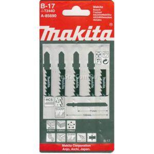Пилки для лобзиков Makita А-85690 (B17) (5 шт.)