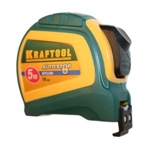 Рулетка в двухкомпонентном корпусе  Kraftool "Autostop" 34123-03-16 ― inStarCom