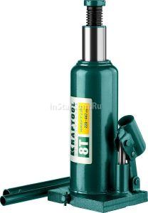Домкрат гидравлический бутылочный сварной KRAFTOOL "Kraft Lift" (43462-8) на 8Т ― inStarCom