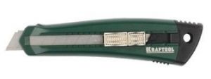 Нож с сегментированным лезвием 18мм KRAFTOOL (09199) ― inStarCom