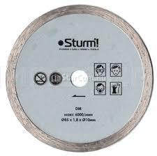 Диск алмазный Sturm! CS5060MS-85-15-1.0-80T по керамике, стеклопластику ― inStarCom