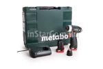 Аккумуляторная дрель-шуруповерт Metabo PowerMaxx BS Basic 2.0Ah x2 Case (600080500)