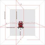 Лазерный уровень ADA 6D Servoliner со Штативом элевационным ADA Elevation 16B