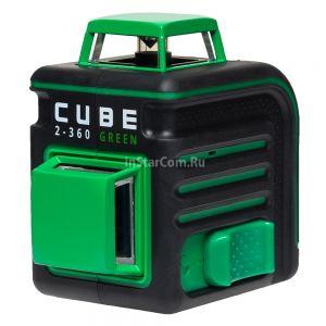 Лазерный уровень ADA Cube 2-360 Green Professional Edition (плюс Набор отвёрток из 16 предметов)  ― inStarCom