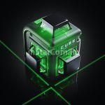 Лазерный уровень ADA Cube 3-360 GREEN Basic Edition (плюс Набор отвёрток из 16 предметов)