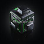 Лазерный уровень ADA Cube 3-360 GREEN Basic Edition (плюс Набор отвёрток из 16 предметов)