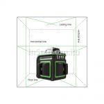 Лазерный уровень ADA Cube 360-2V GREEN Professional (плюс Набор отвёрток из 16 предметов)